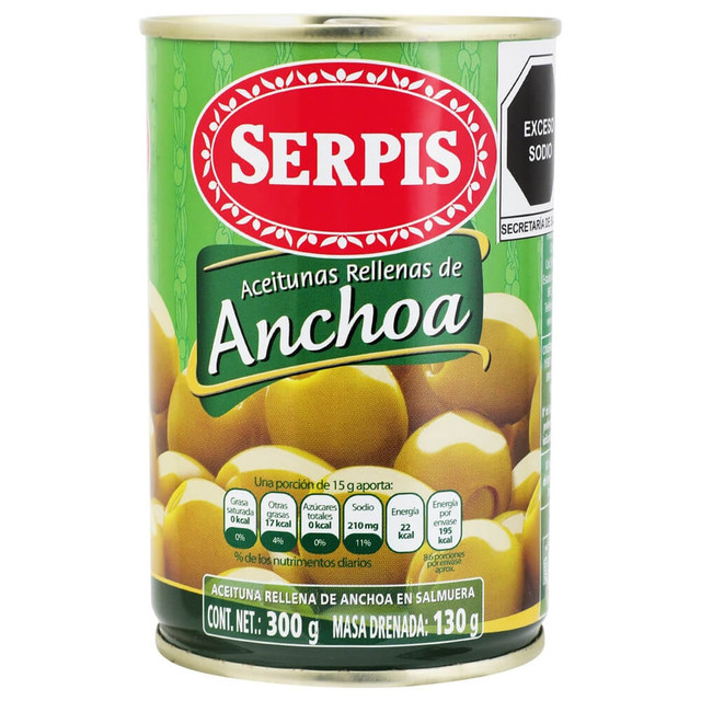 Anchovy-Stuffed Olives
