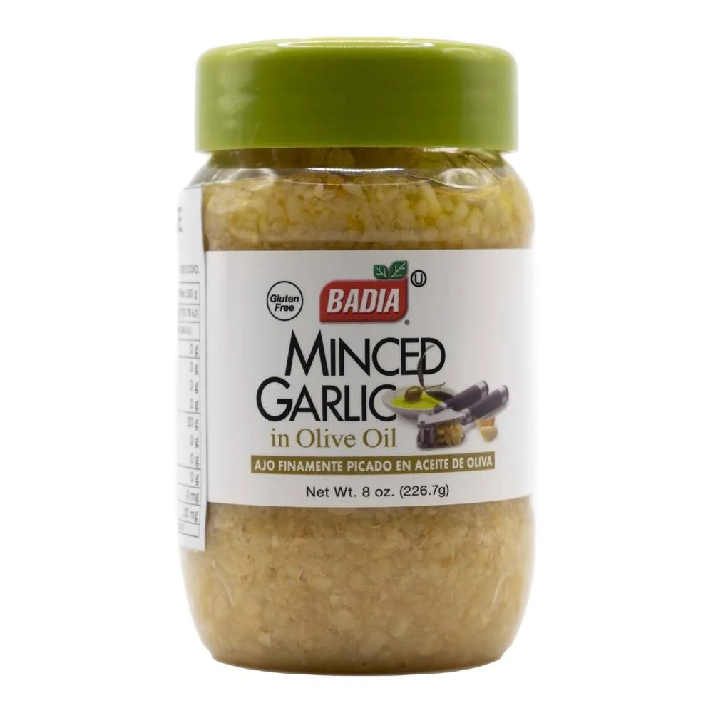 Ajo picado en aceite de oliva (pz) K