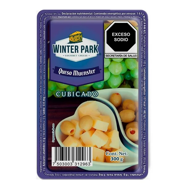 Queso Muenster en Cubitos (pz)