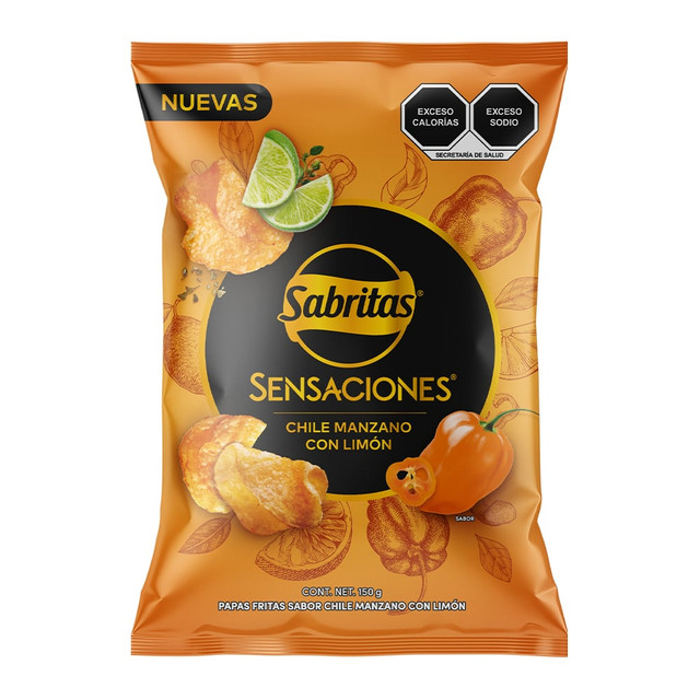 Sensaciones Manzano Chili Potato Chips (bag)