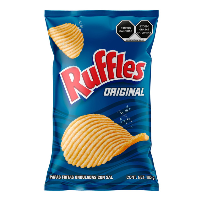 Sabritas Ruffles Original con Sal (bolsa)