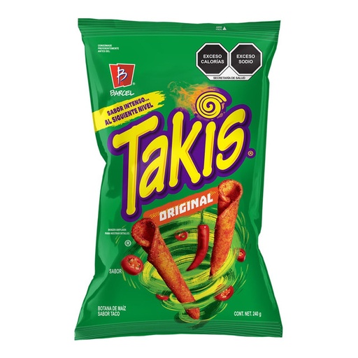 Original Taco Flavor Takis (bag)