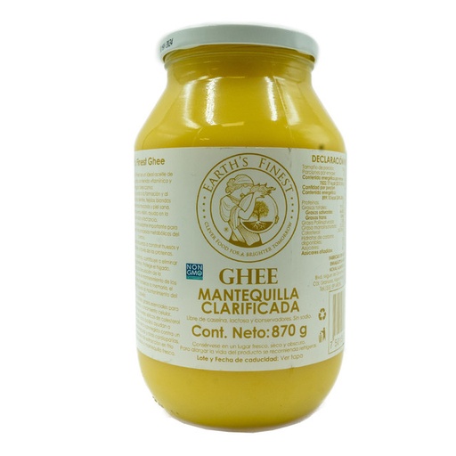 Ghee Clarified Butter Earths Finest (ea)