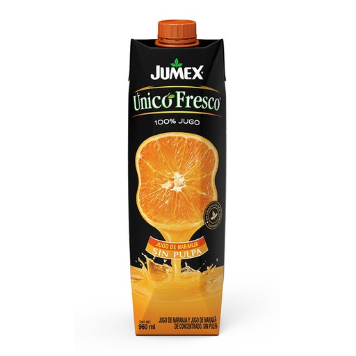 Jugo Naranja Sin Pulpa (1lt)