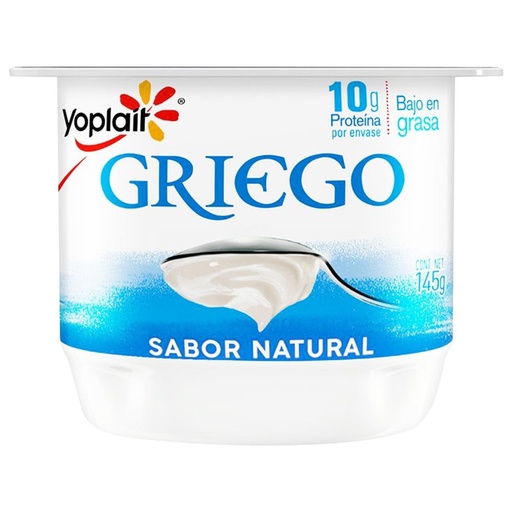 Yogurt Griego Natural Yoplait (145grs)