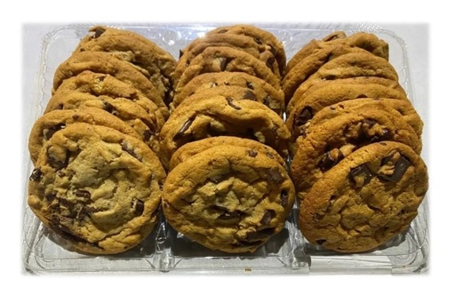 Galletas con chispas de chocolate (paq)